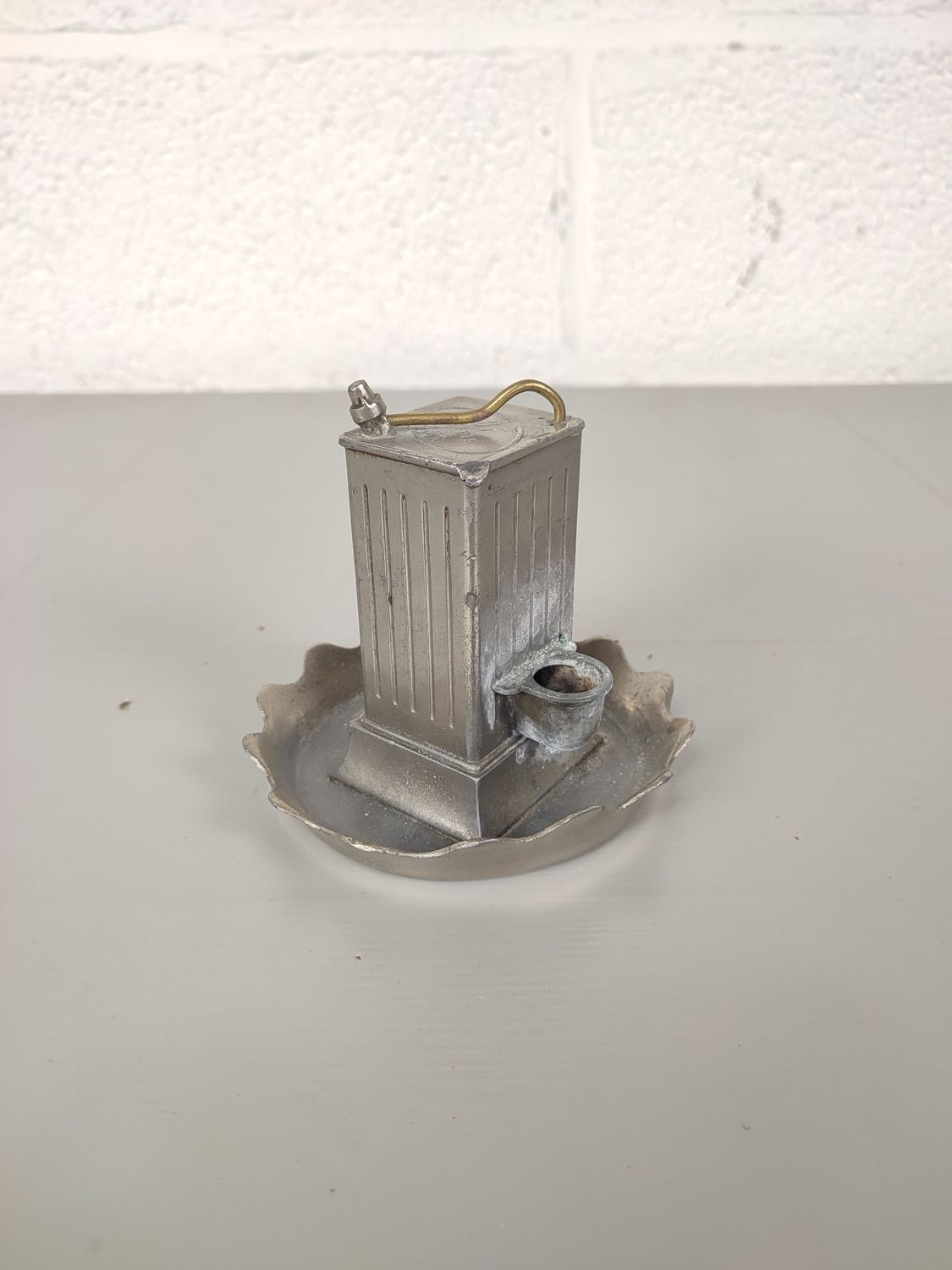 Antique advertisement inkwell