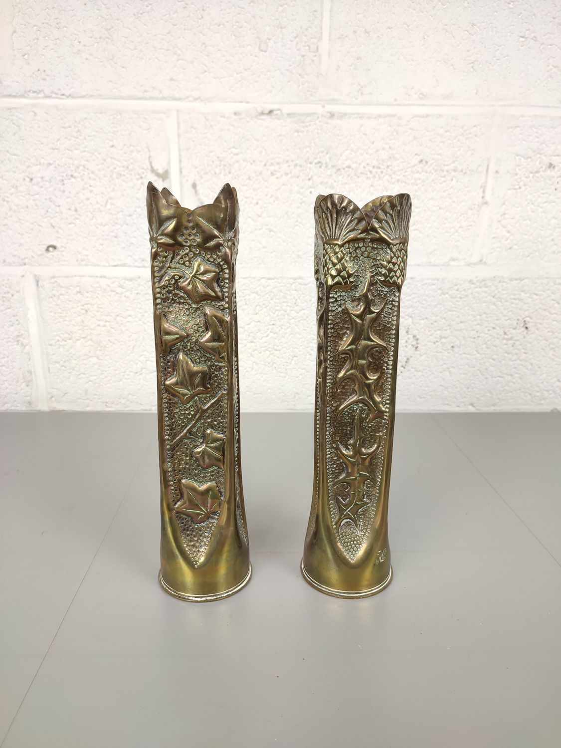Trench art shells