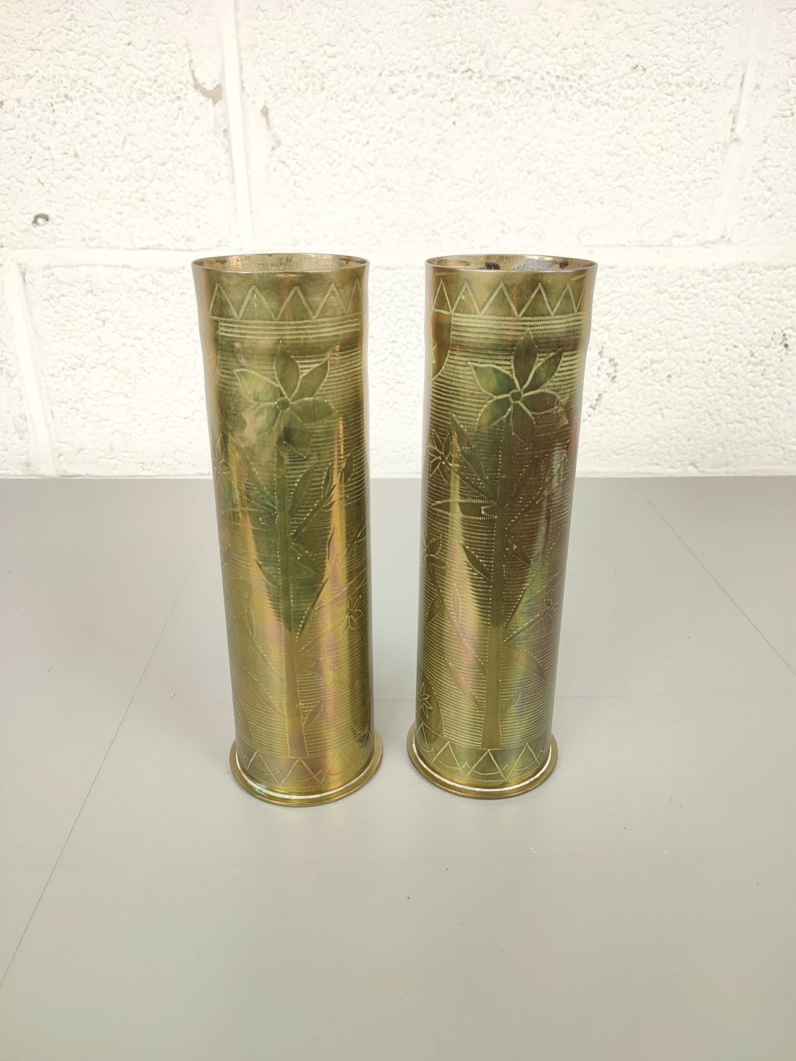Trench art shells