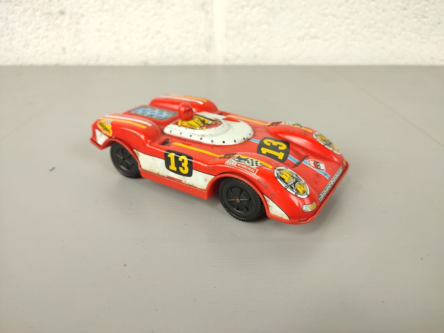 Tin toy car by Joustra France