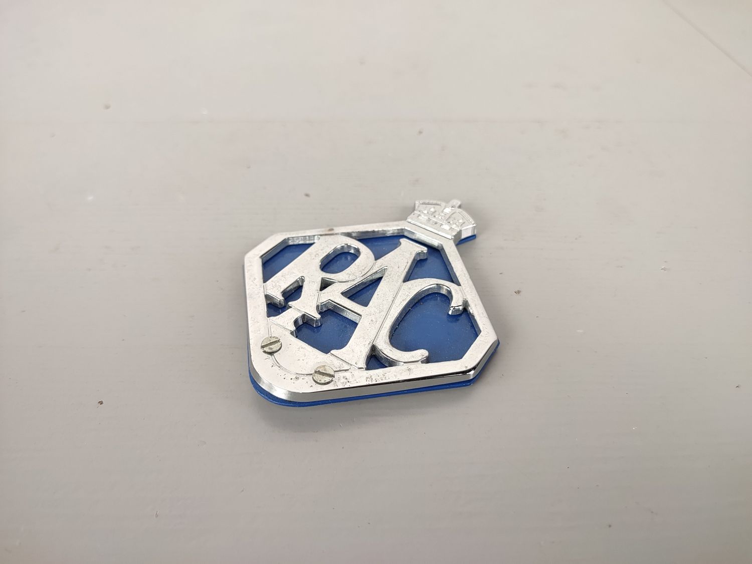 RAC car badge