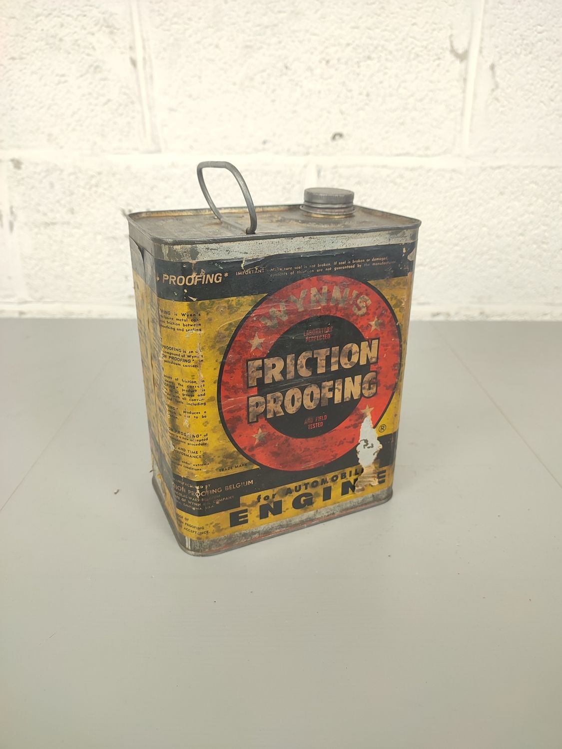 Old Wynn&#39;s oil can
