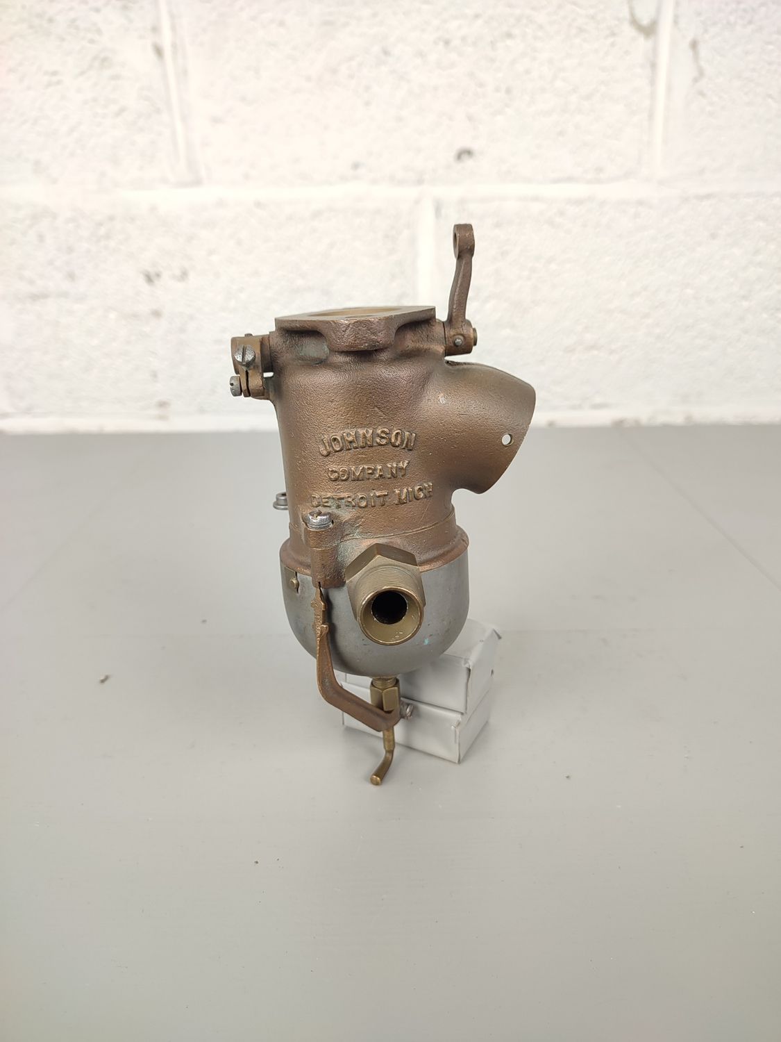 Antique Johnson carburetor