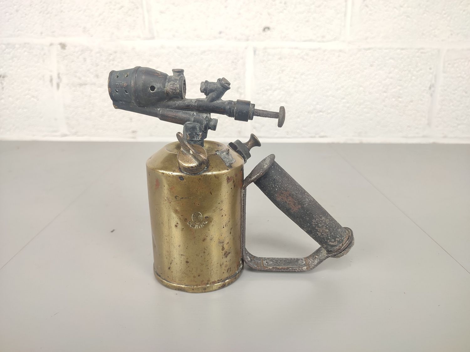 Brass solder burner