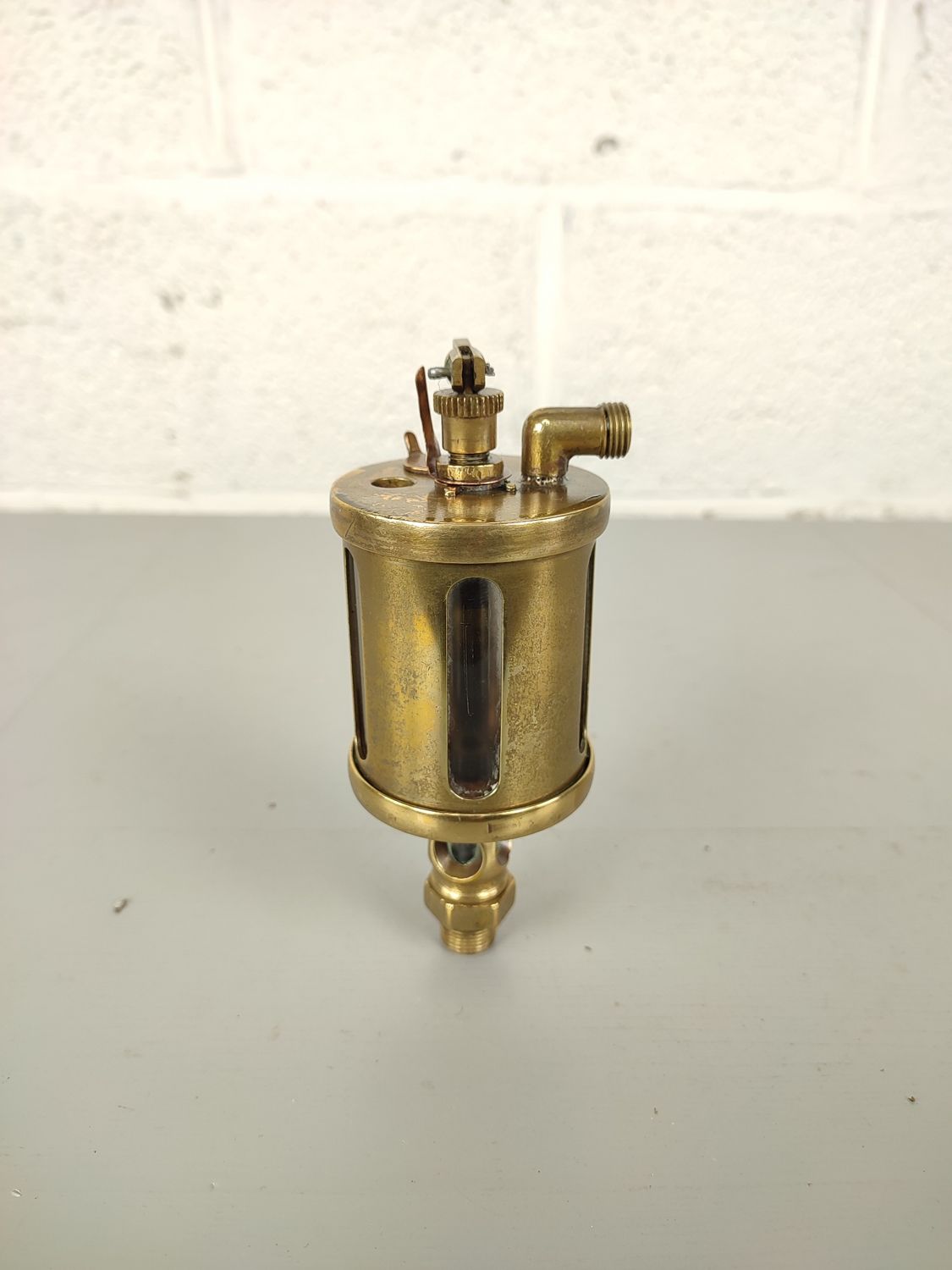 Antique brass oilers