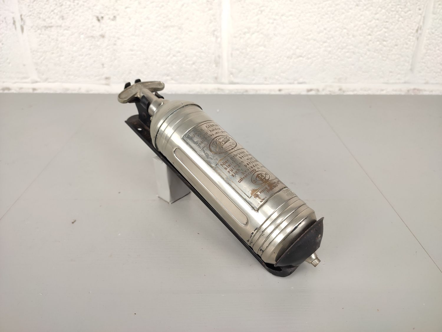 Old Pyrene fire extinguisher