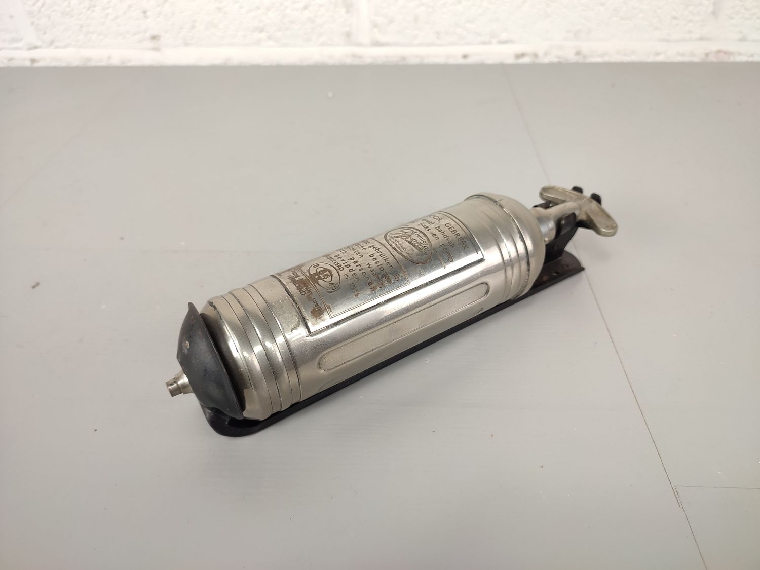 Old Pyrene fire extinguisher