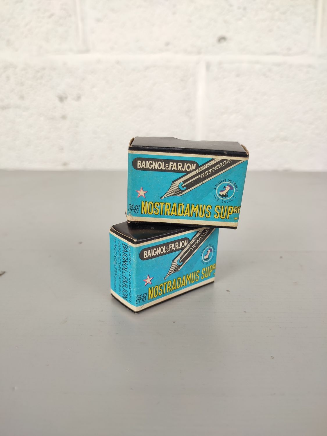 2 unopened boxes nibs