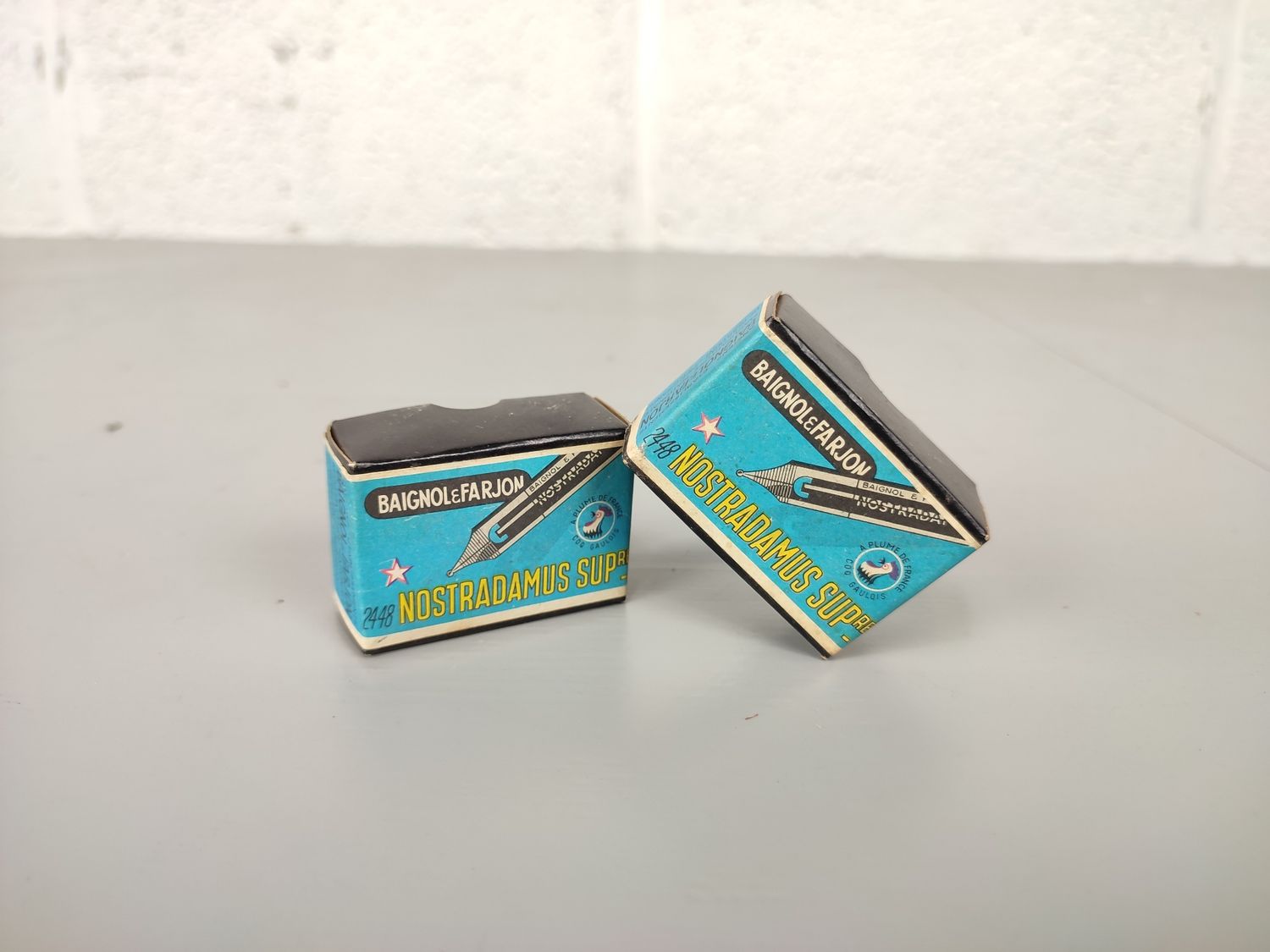 2 unopened boxes nibs