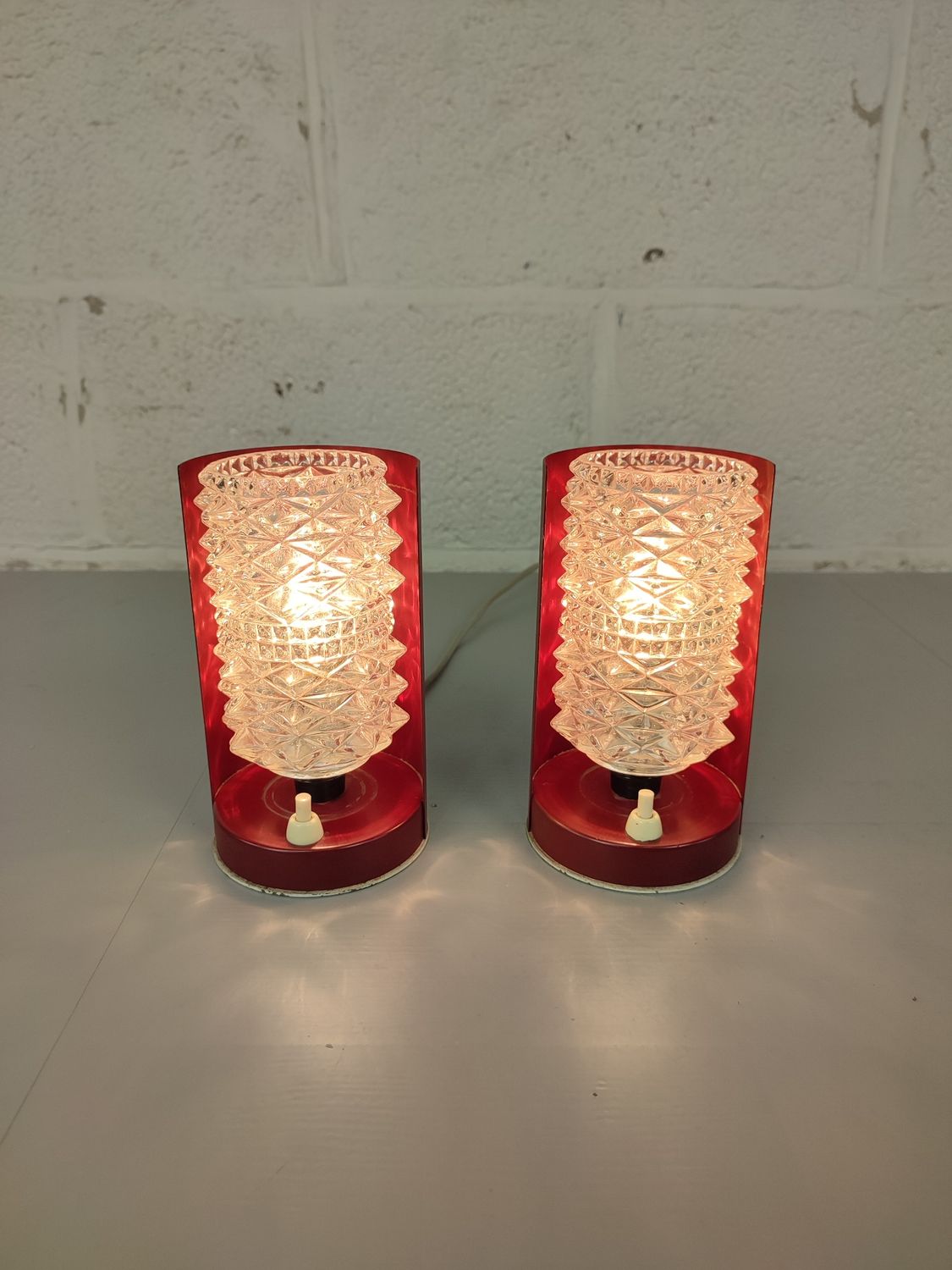 Pair of vintage lamps