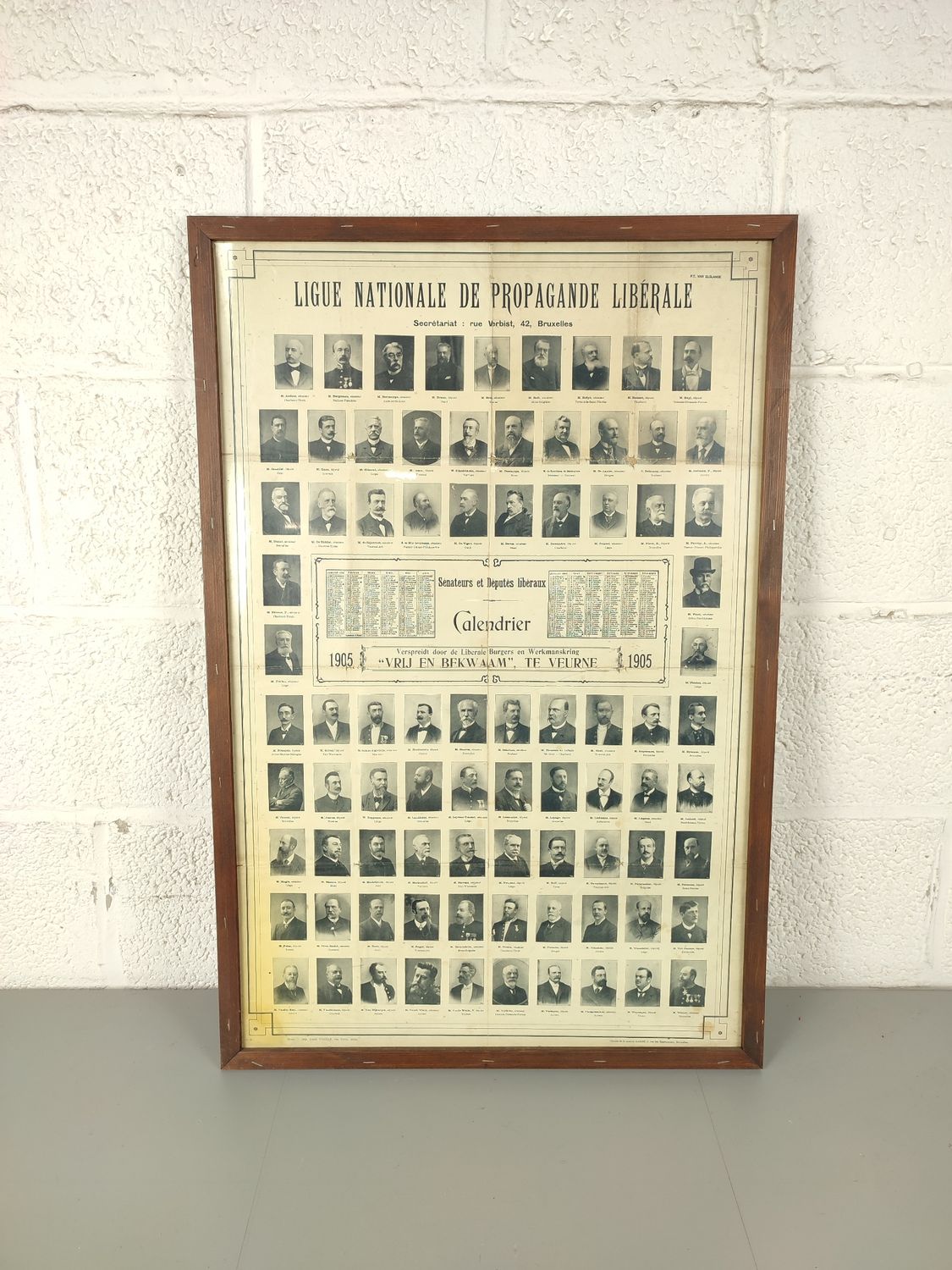 Large poster Liberal MPs of 1905