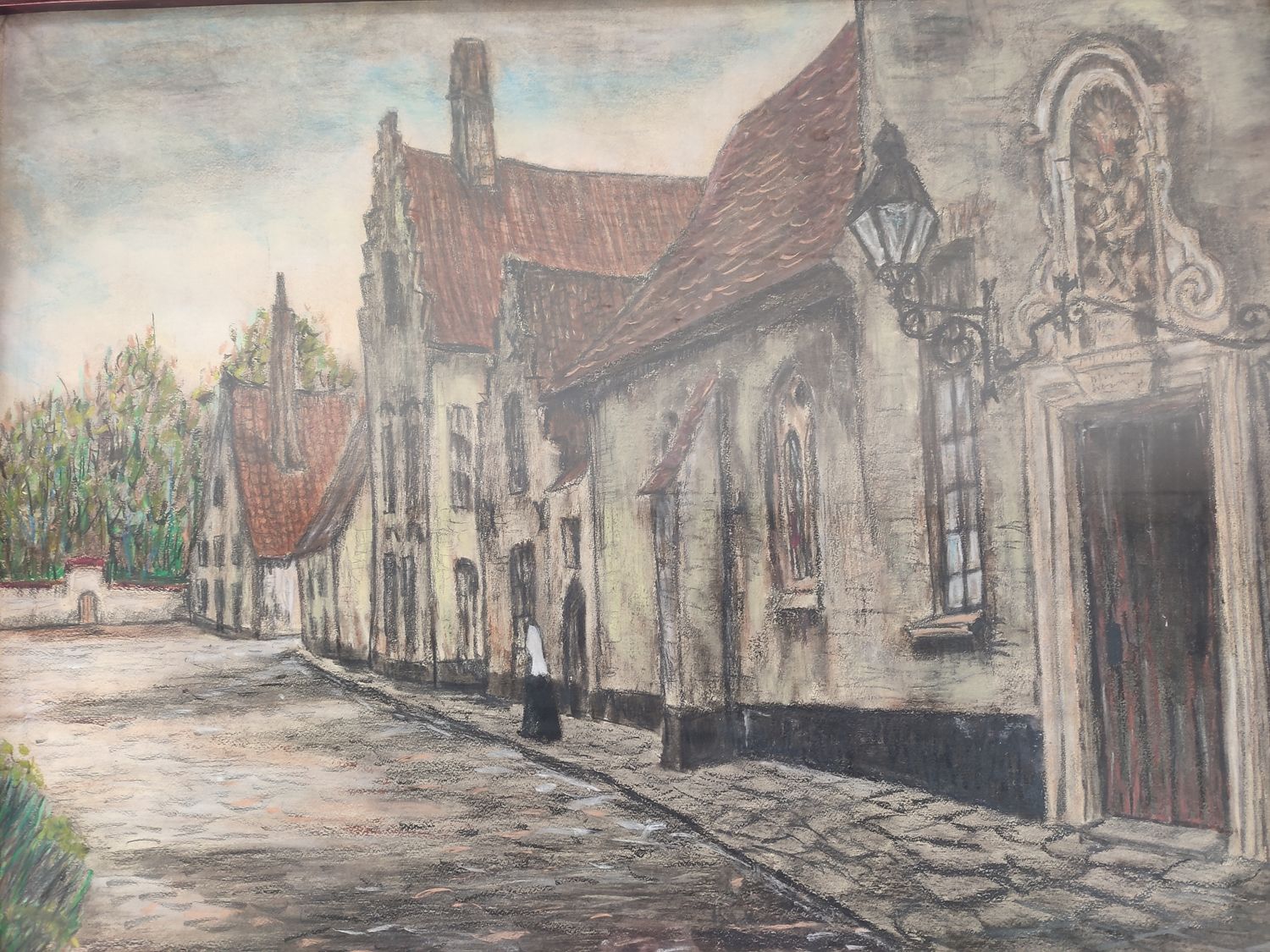 George Lammens - pastel - Bruges