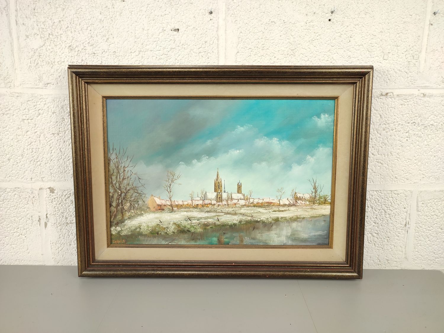 Georges Tahon - painting - Nieuwpoort
