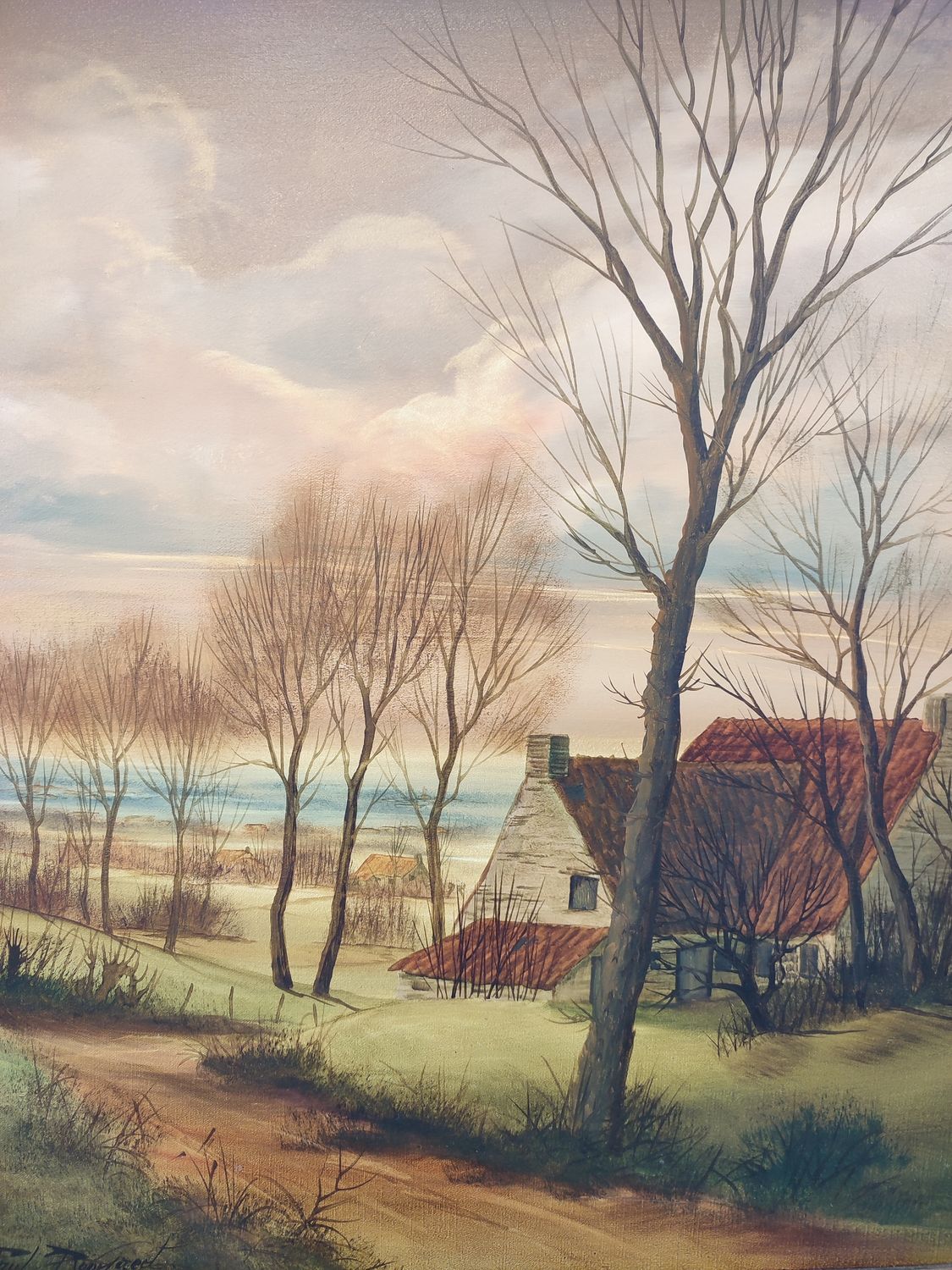 Paul Boonaert - painting - landscape