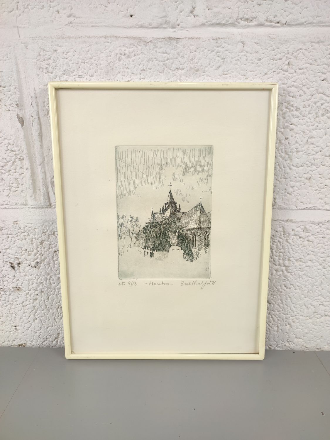 Bultheel Jan -Etching - Houtem