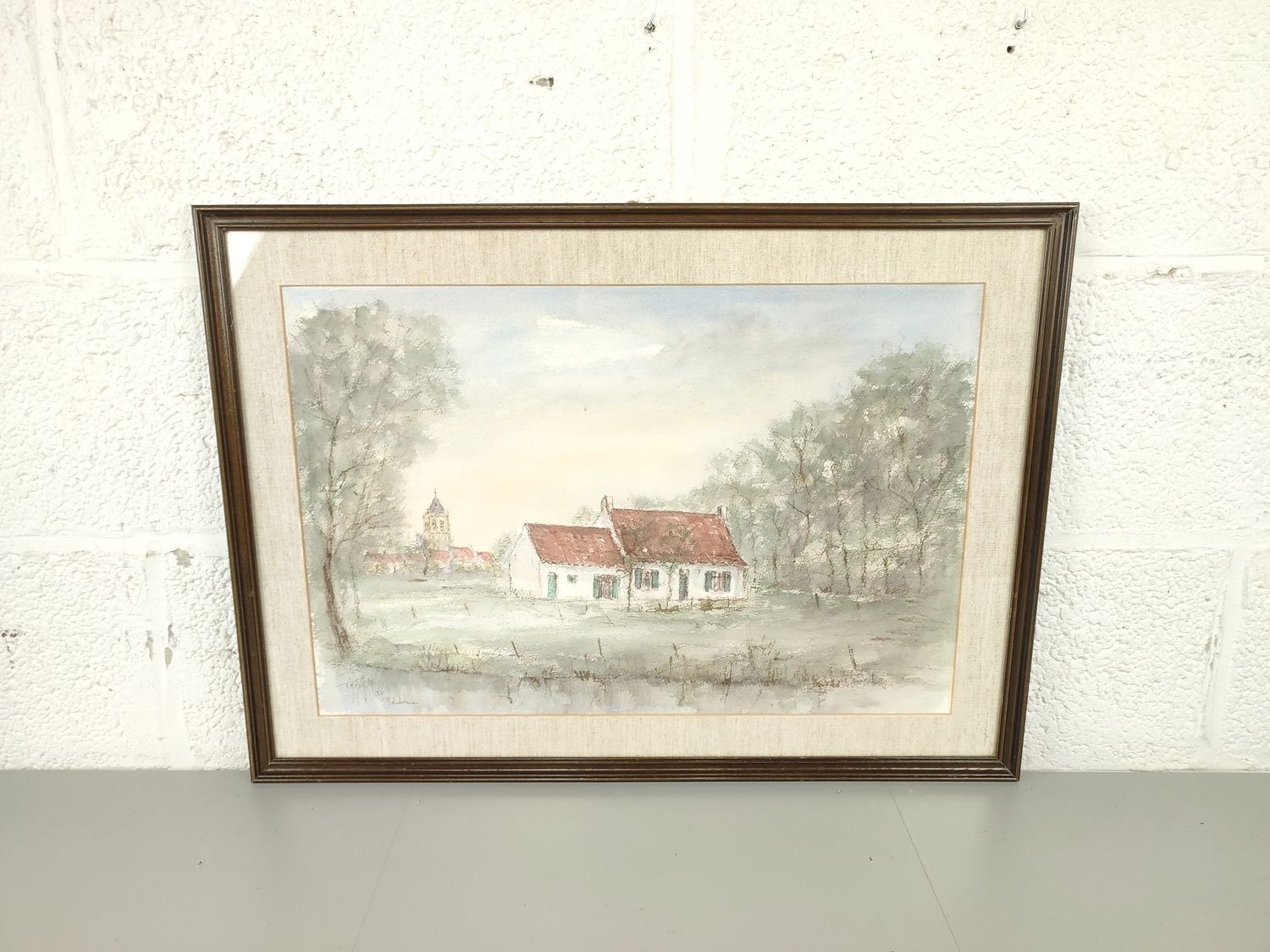 Georges Tahon - Watercolour - Adinkerke