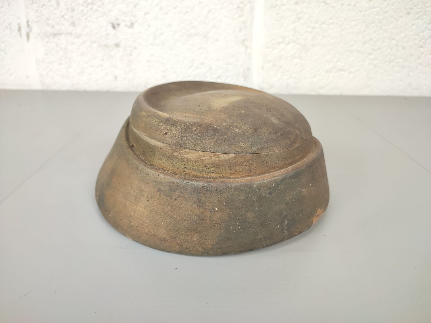 Old wooden hat mold, size 54