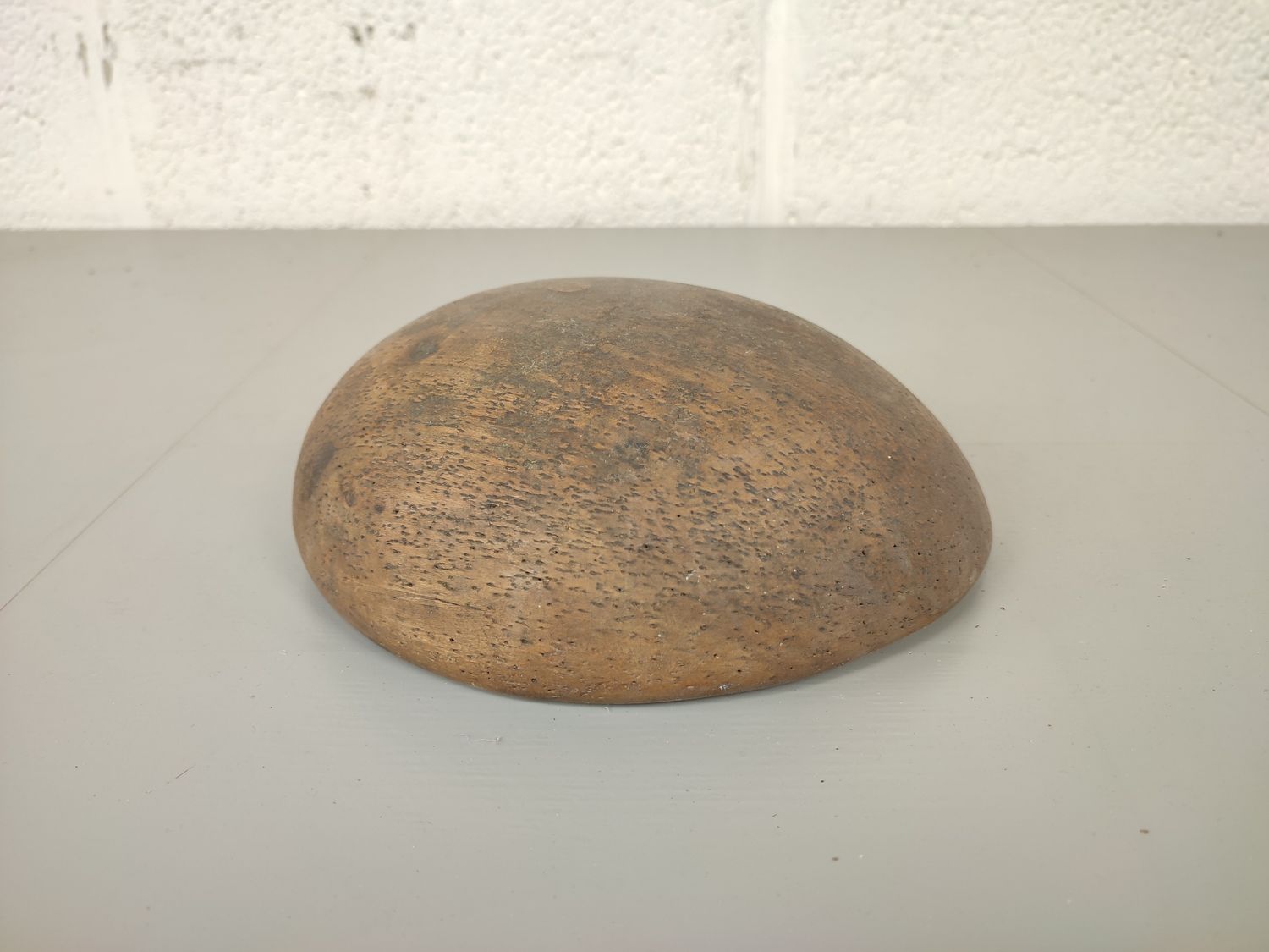 Old wooden hat mold