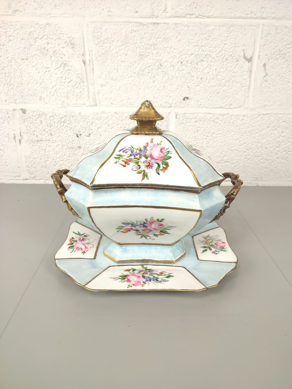 French porcelain terrine