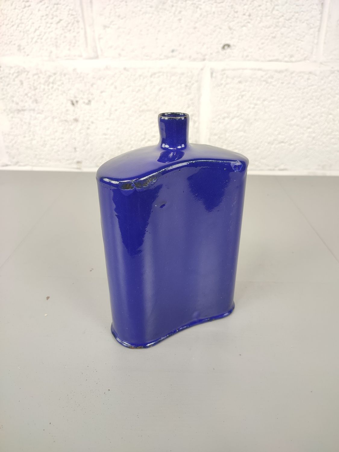 British enamel flask WW1