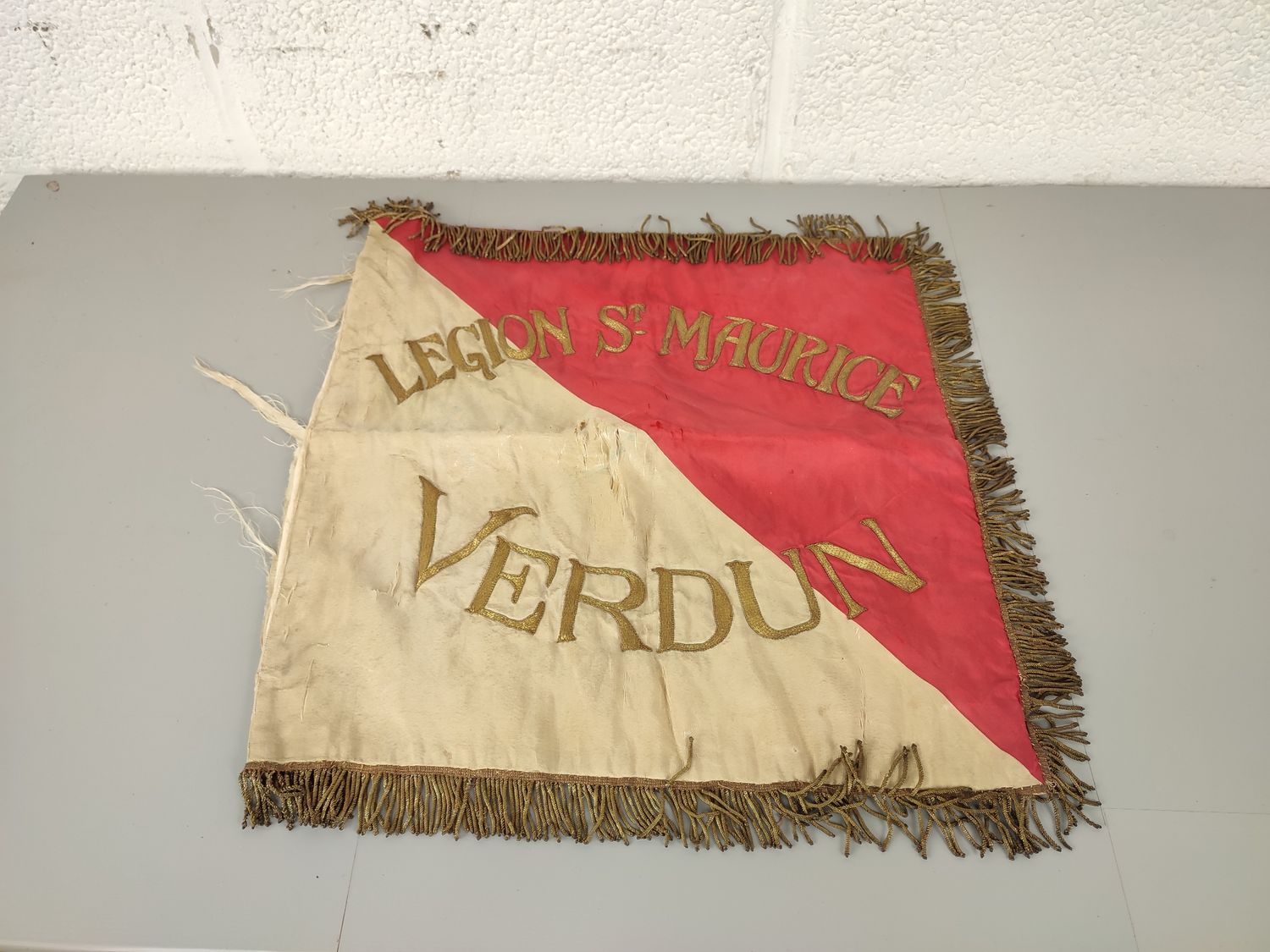 Old flag Legion St Maurice Verdun