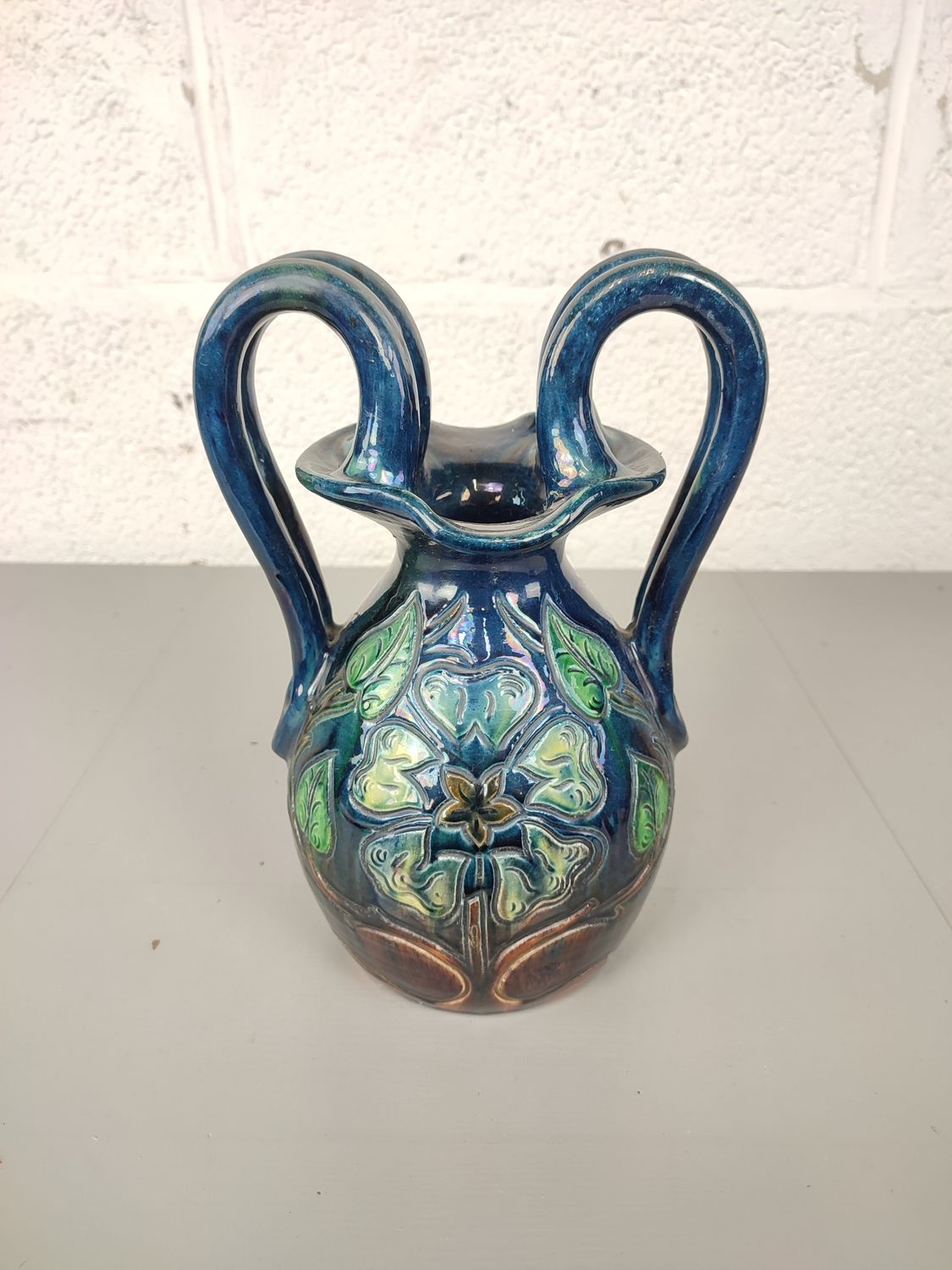 Vase in Flemish earthenware 29cm