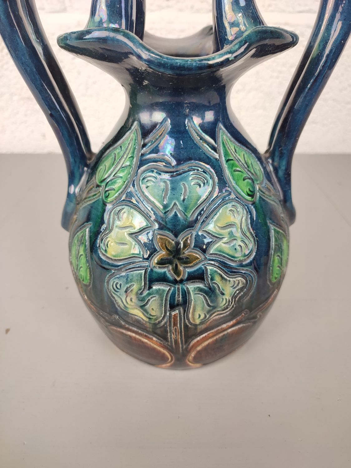 Vase in Flemish earthenware 29cm