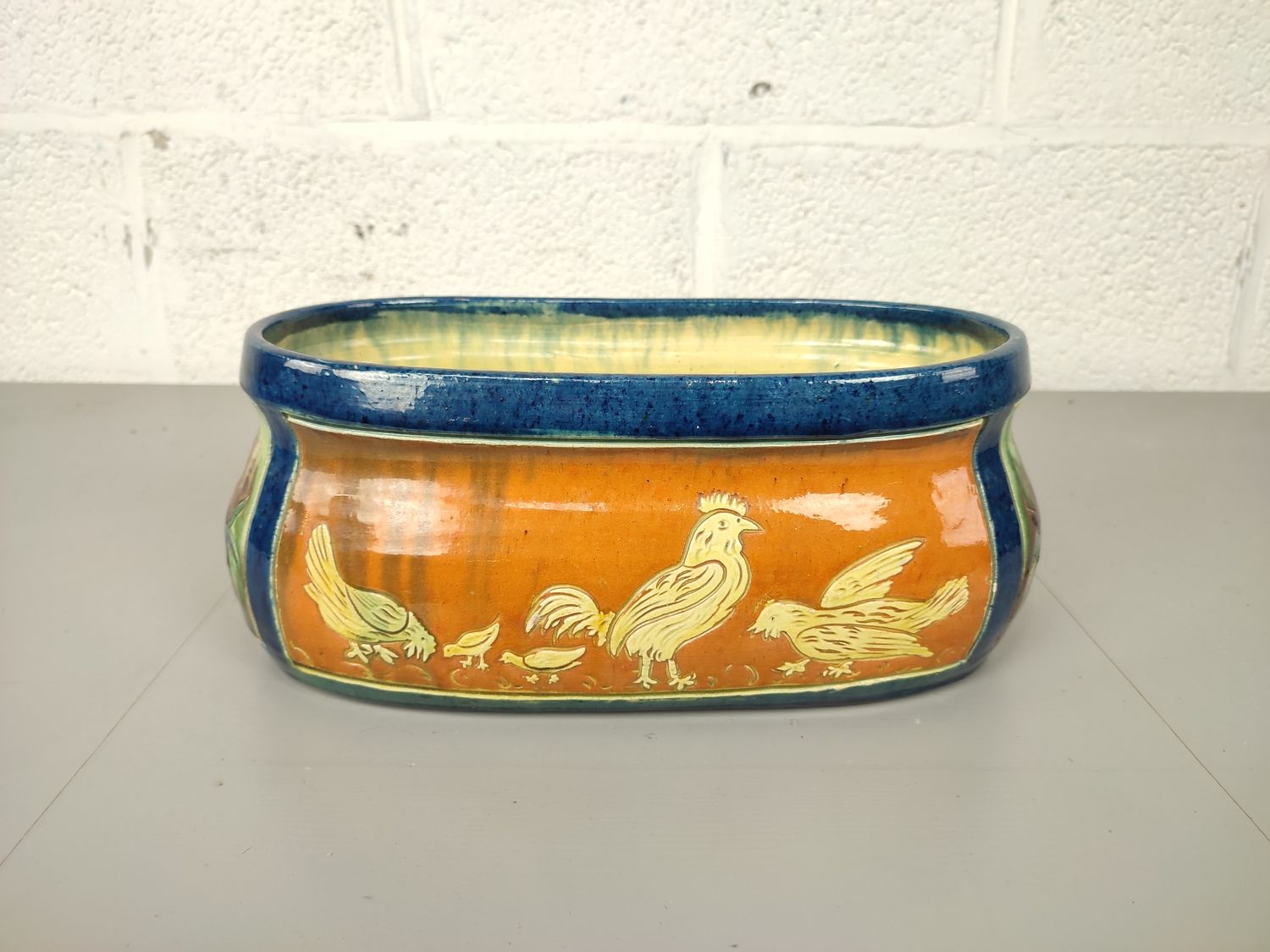 Vase in Flemish earthenware