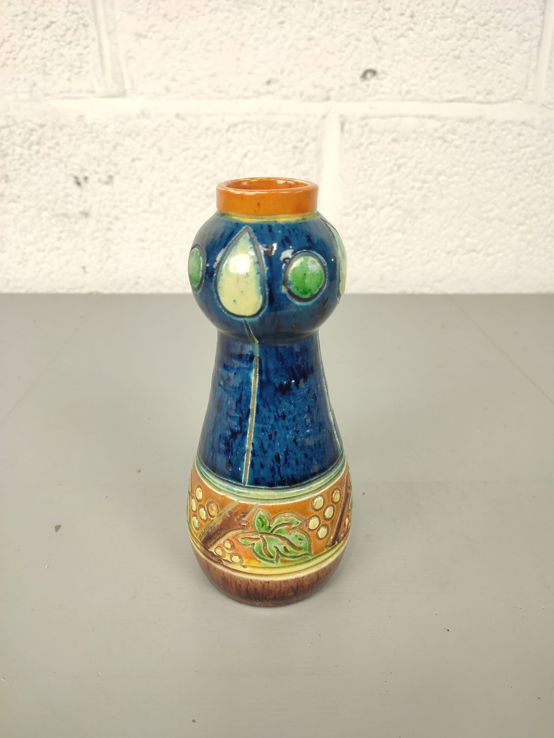 Vase in Flemish earthenware 19,5cm