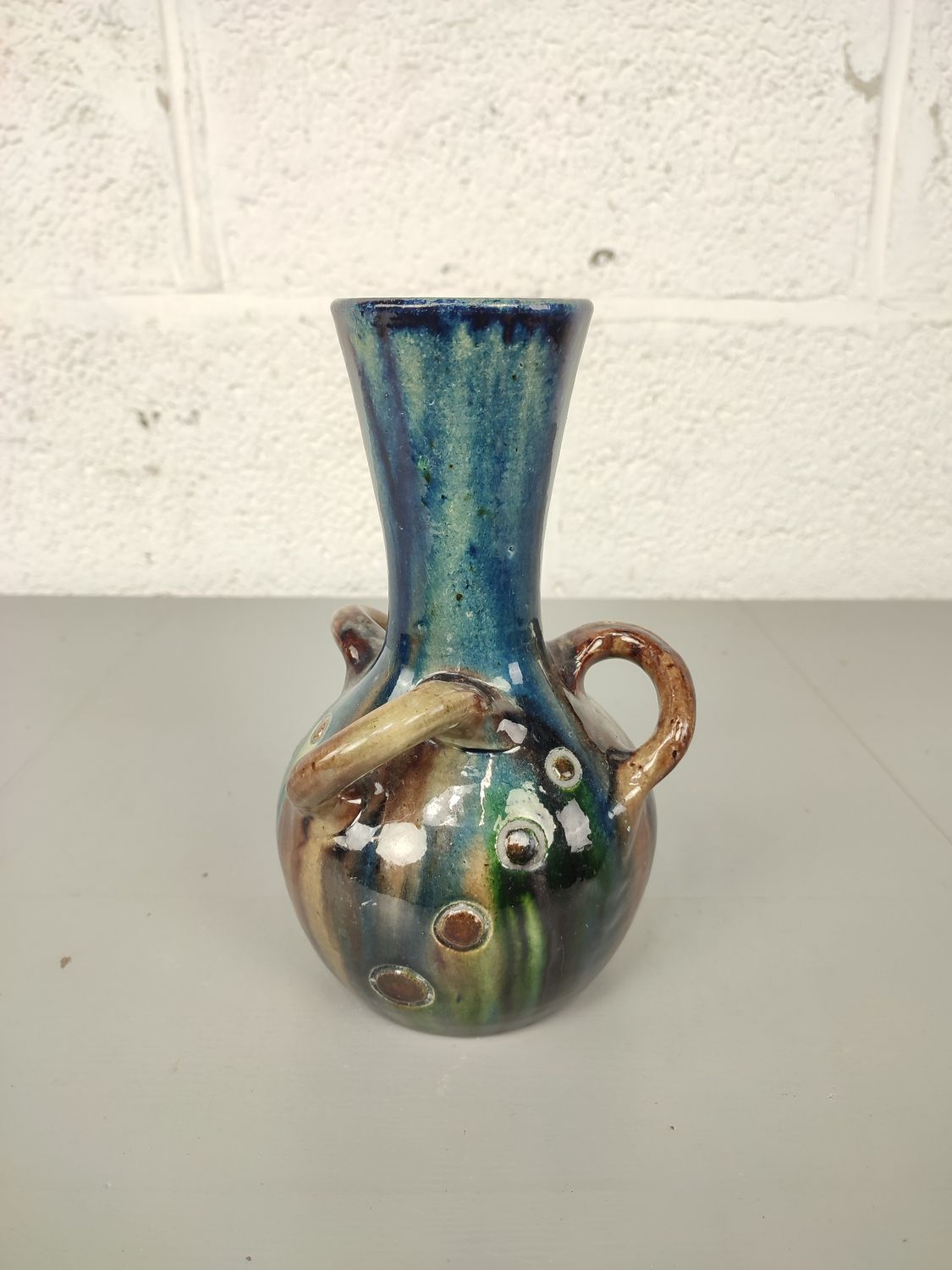 Vase in Flemish earthenware 23cm
