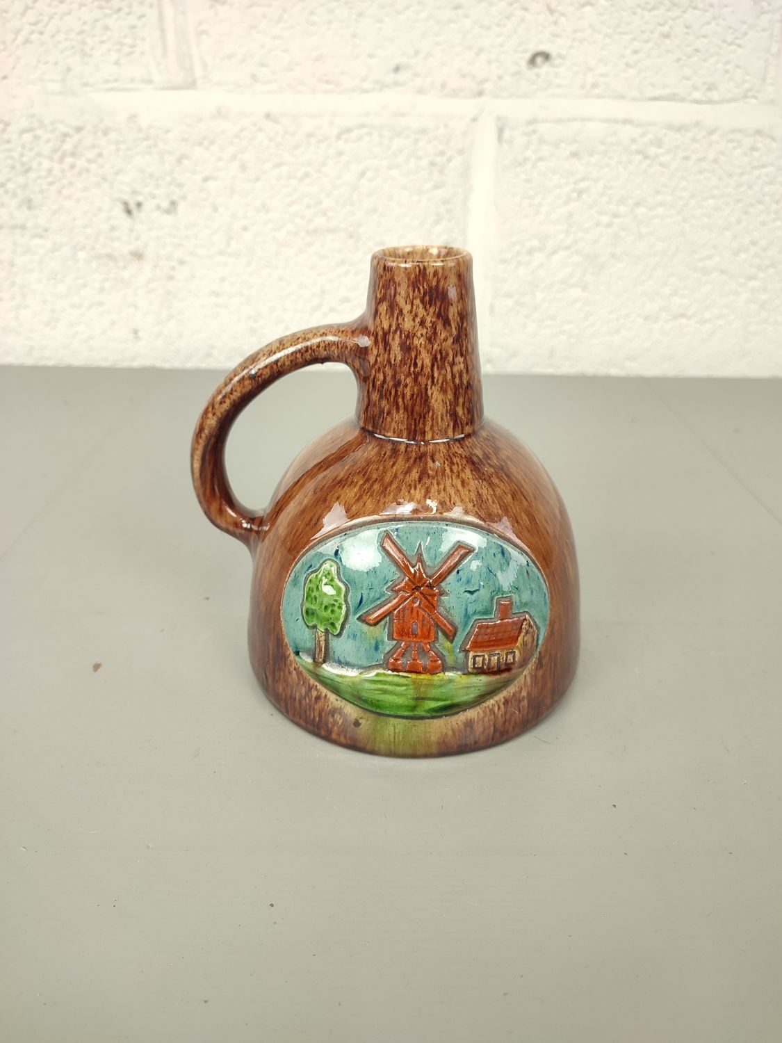 Small jug in Flemish earthenware