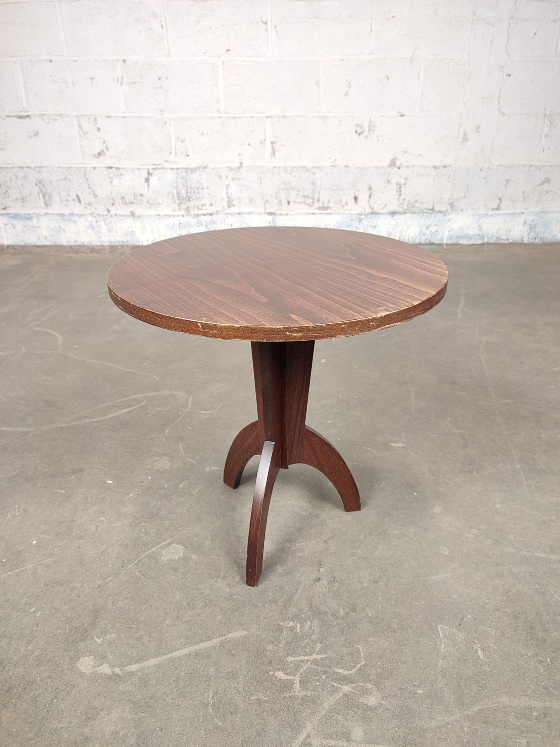 Small wooden side table