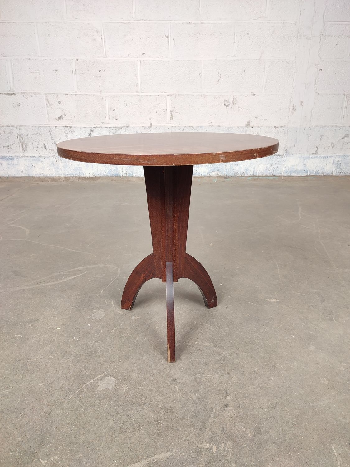 Small wooden side table