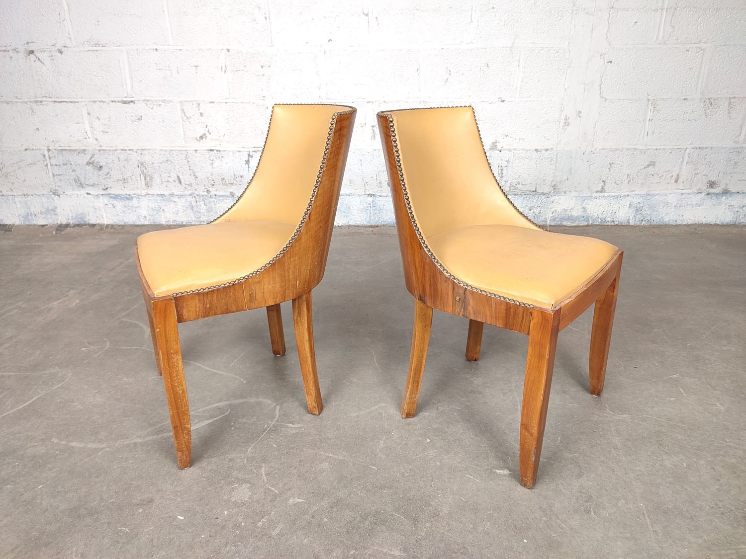 Pair of art deco chairs