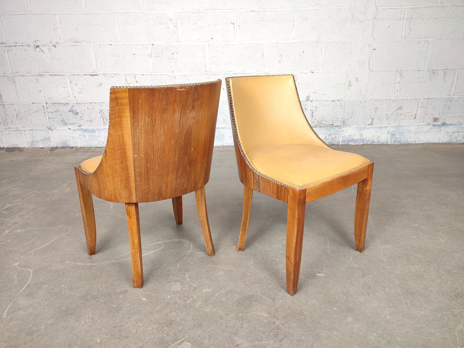 Pair of art deco chairs