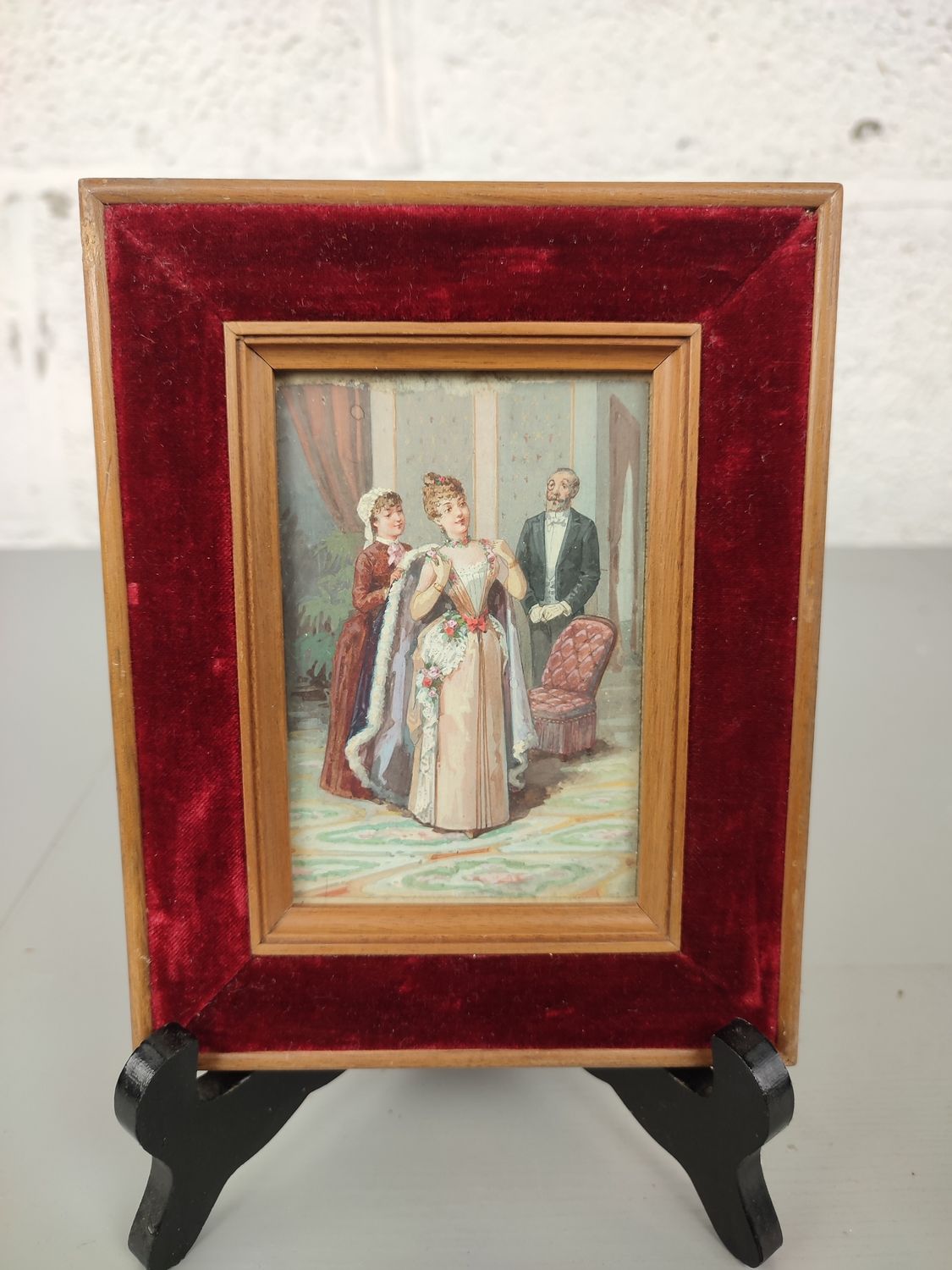 Small old watercolour painting