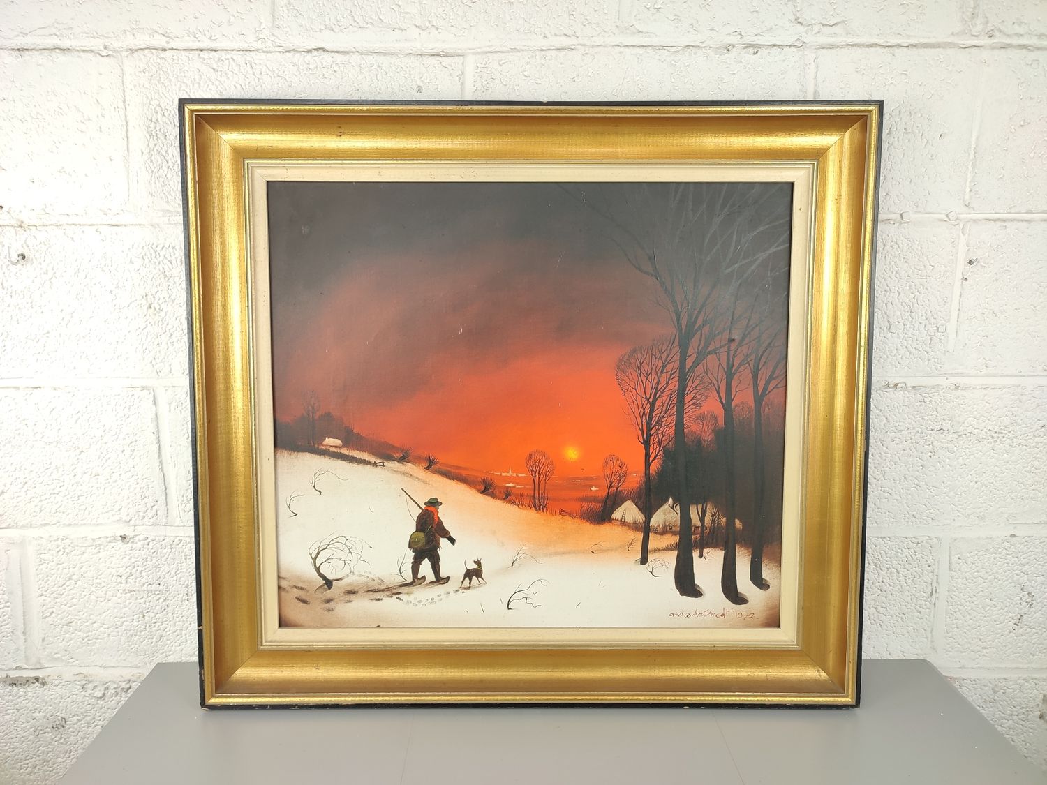 André De Smedt - winter landscape