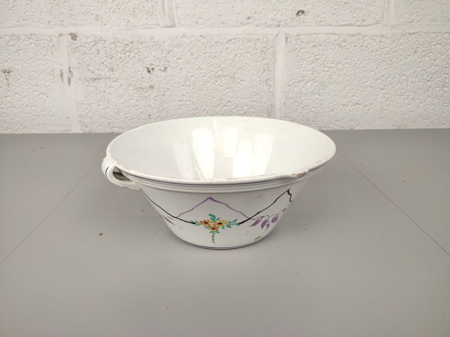 Antique French bowl
