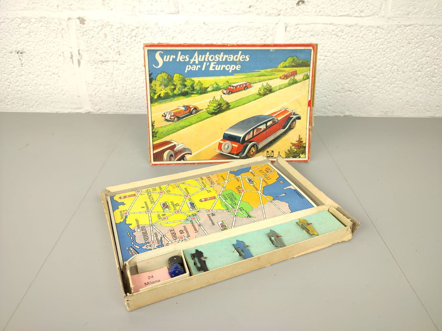 1930&#39;s highway board game