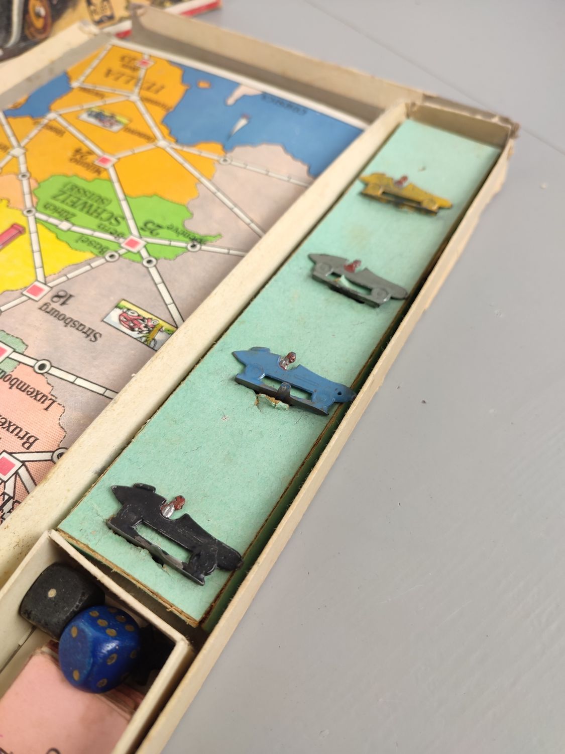 1930's highway board game