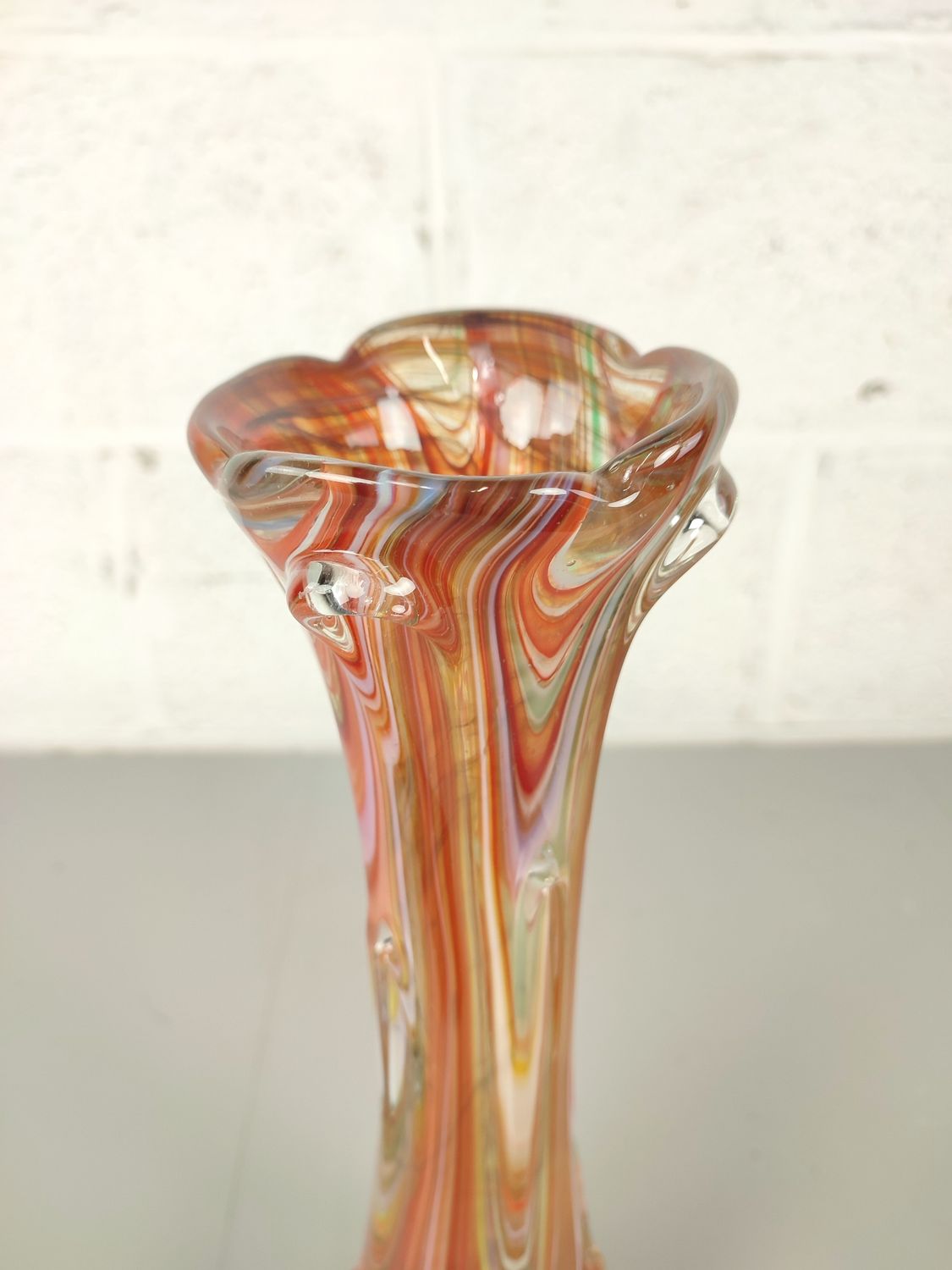 Vintage Murano glass vase
