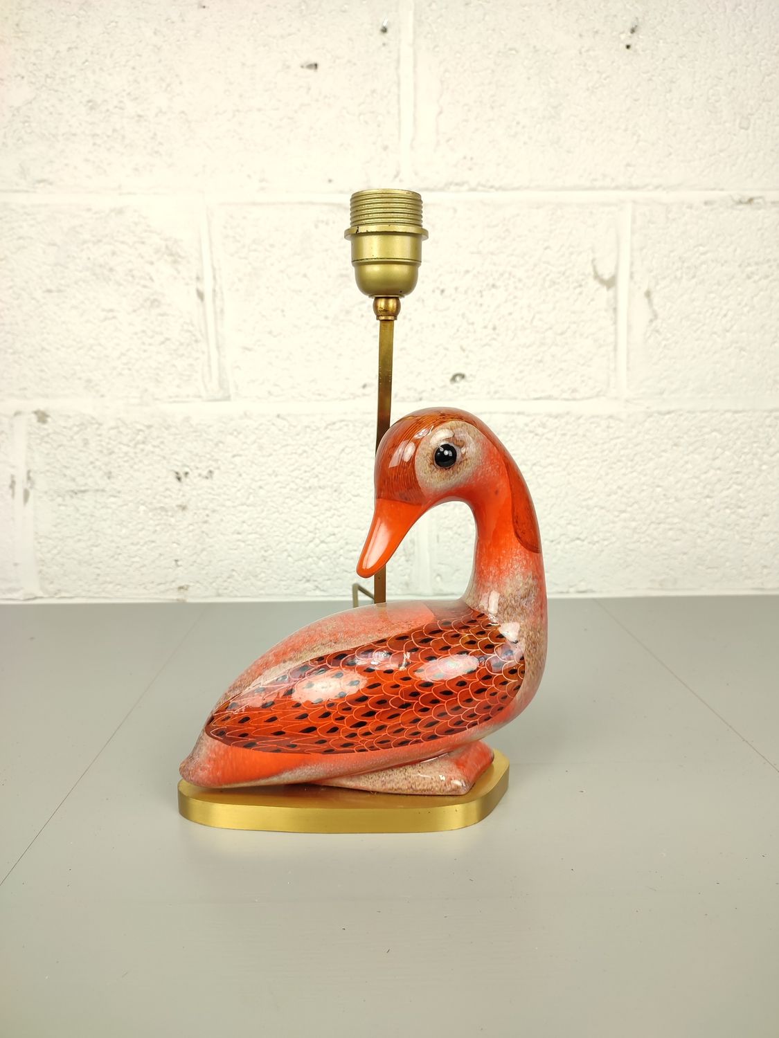 Vintage lamp base Georges Cassin