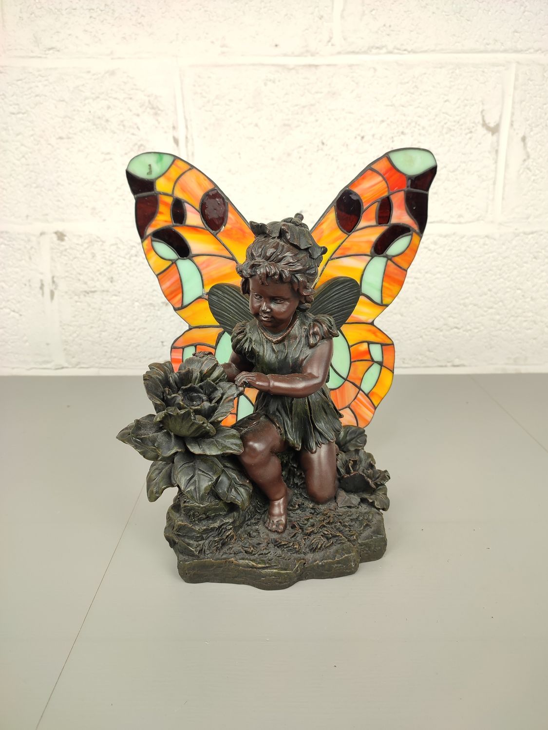 Tiffany butterfly lamp