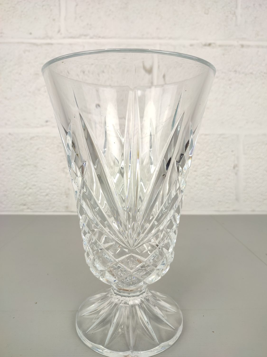 Crystal vase