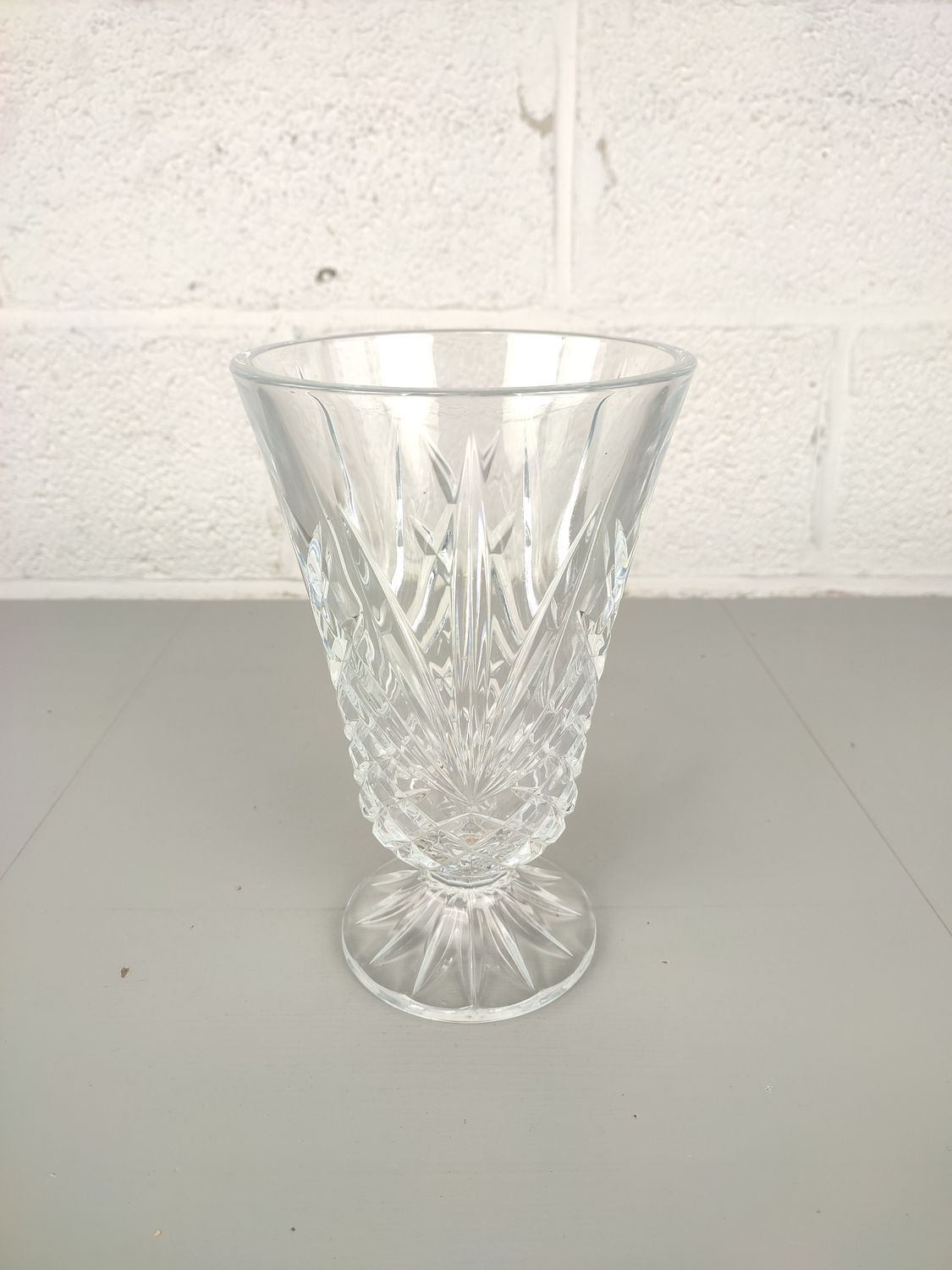 Crystal vase