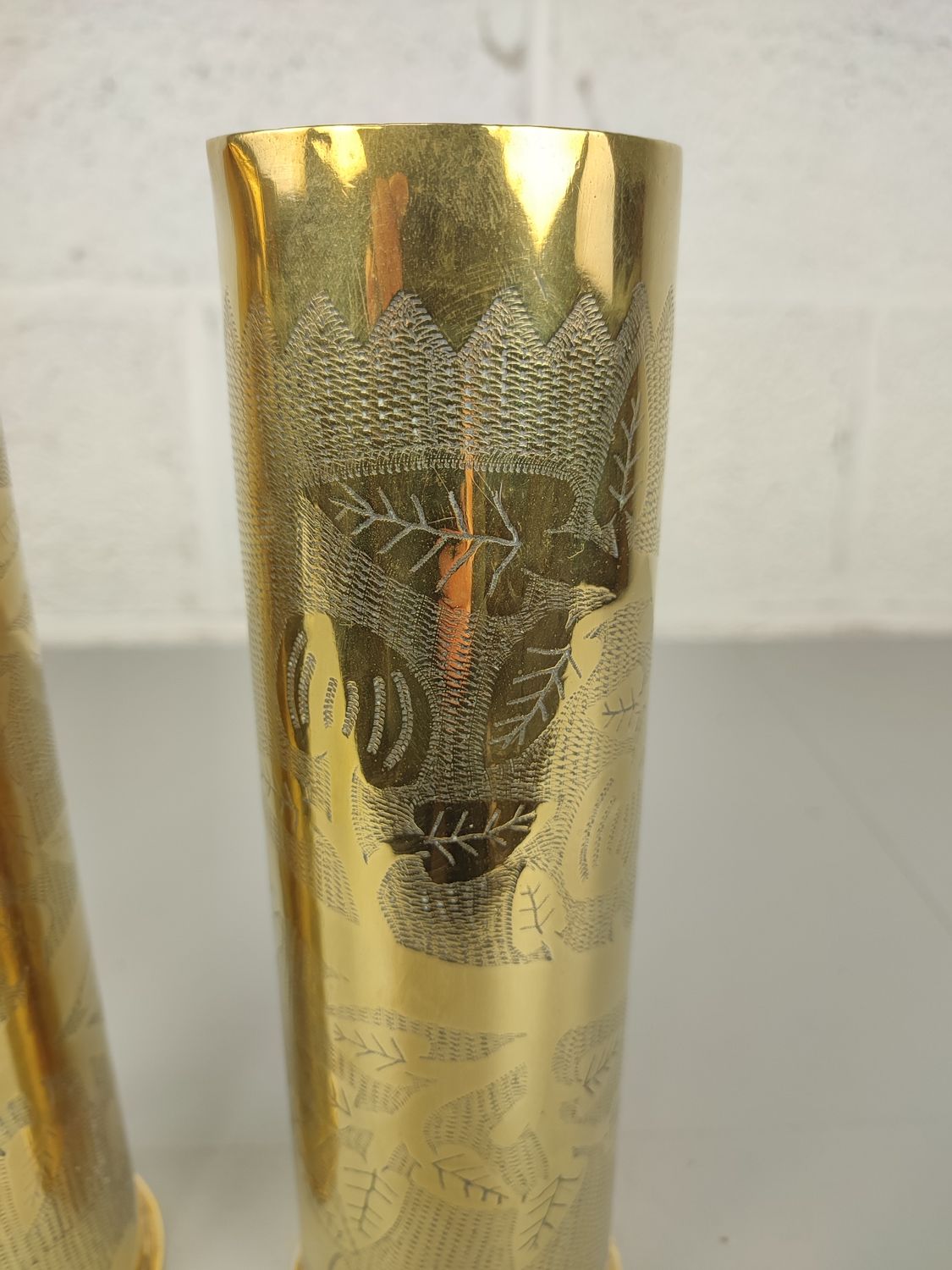 Trench art shells