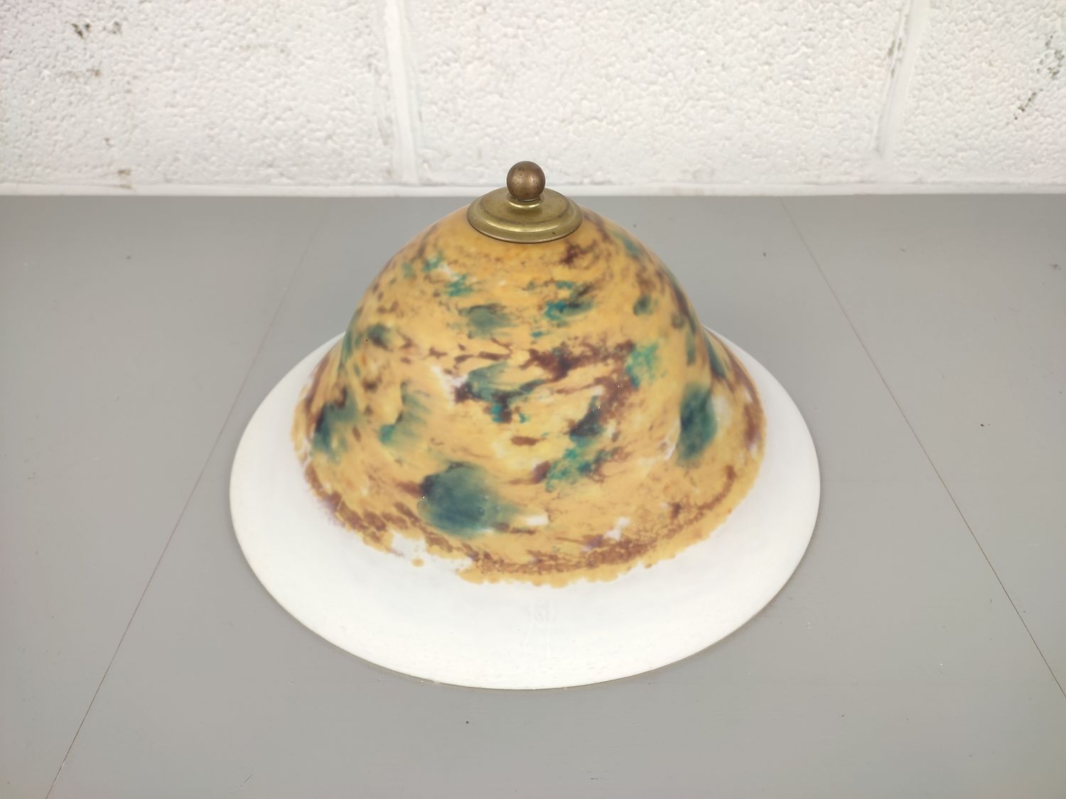 Glass paste ceiling light by Tief