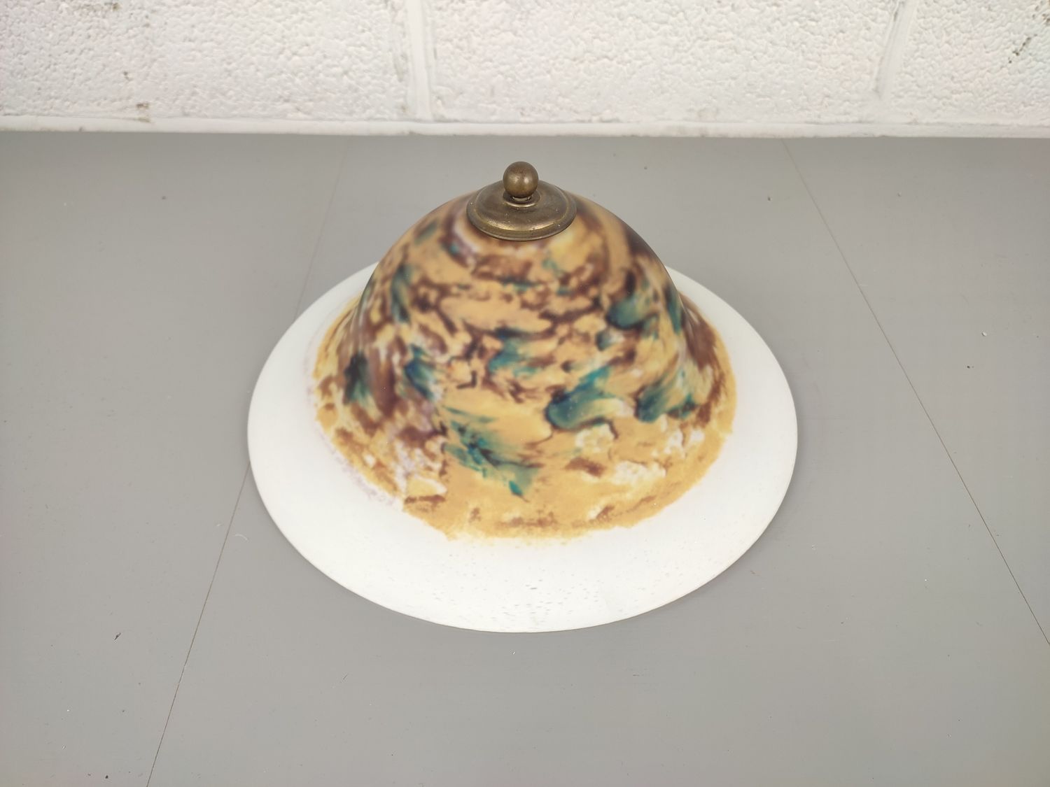 Glass paste ceiling light by Tief