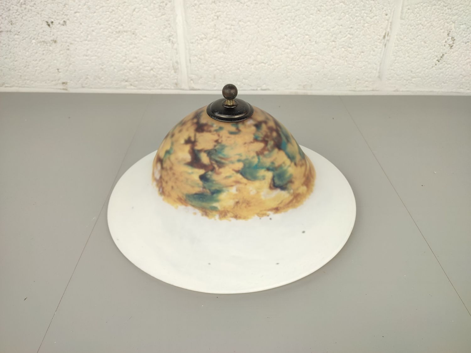 Glass paste ceiling light by Tief