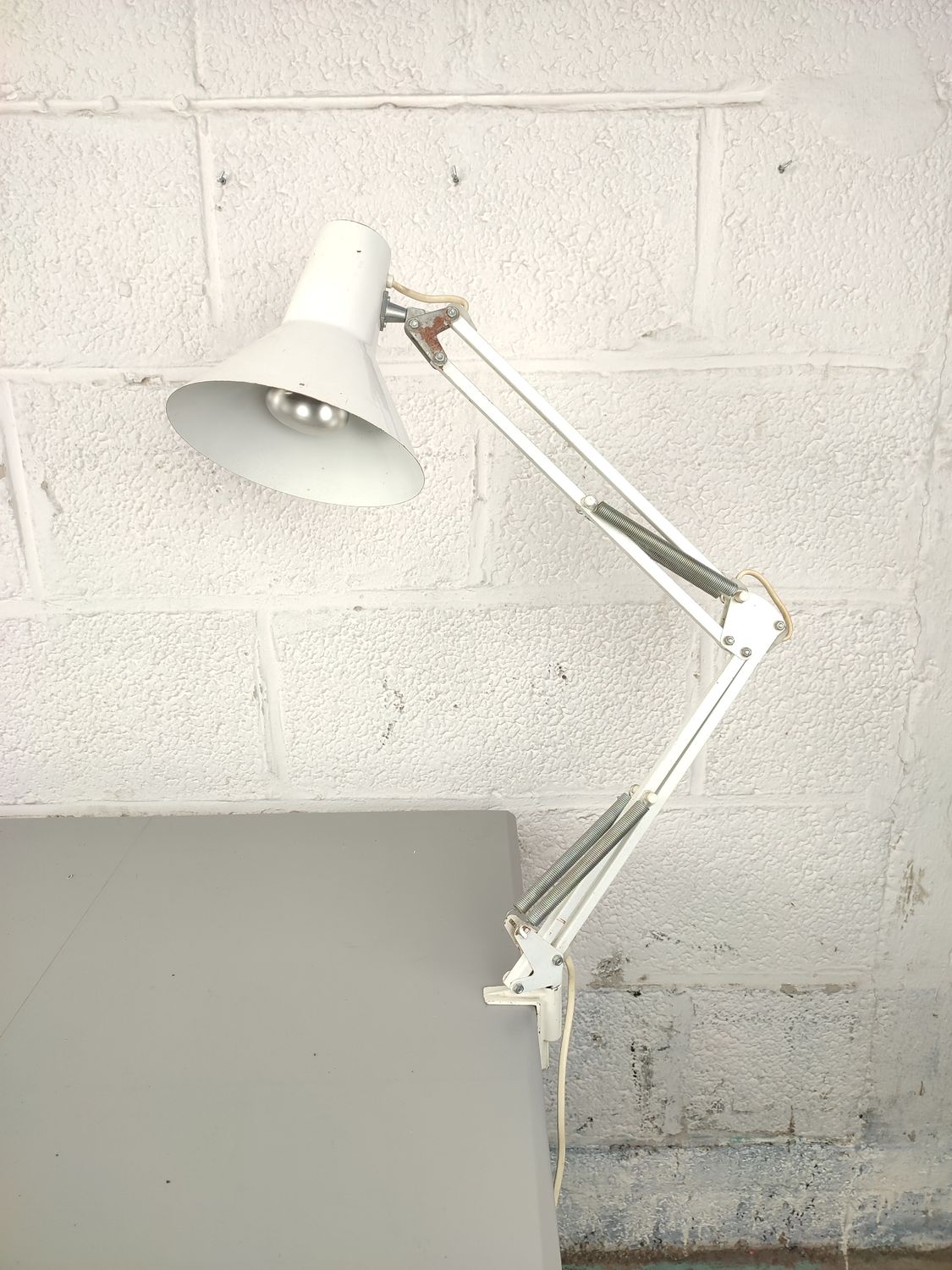 White adjustable lamp